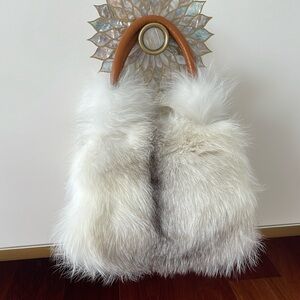 Fox Fur Purse